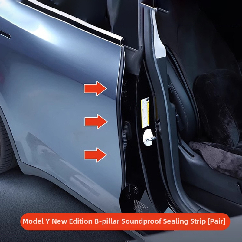 YZ triukšmo izoliacijos tarpas B stulpeliui, suderinamas su Tesla