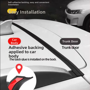 Gumijas blīvējuma lente bagāžniekam - Tail box sealing strip; Extrusion molding; Blīvēšana; jumts