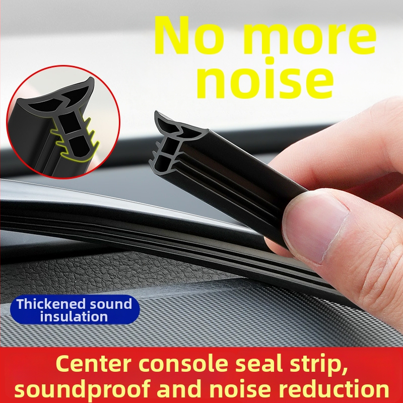 Automobilio centrinės konsolės sandarinimo juostelė – guminė medžiaga, patobulotas modelis, universali suderinamumas, garso izoliacija