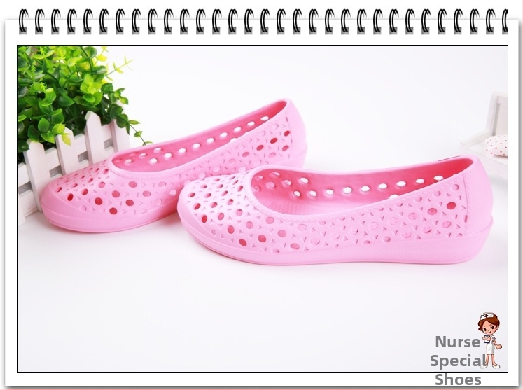 Pantofi EVA pentru asistenți medicali, încălțăminte casual ușoară cu partea superioară EVA și talpă EVA, talpă vulcanizată, vârf rotund