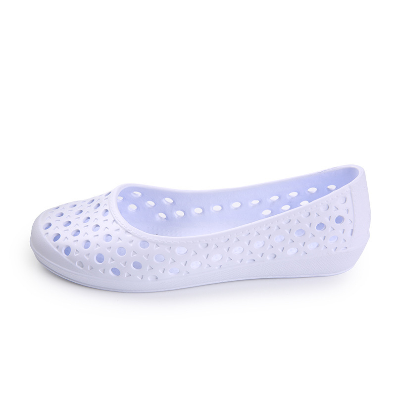 Pantofi EVA pentru asistenți medicali, încălțăminte casual ușoară cu partea superioară EVA și talpă EVA, talpă vulcanizată, vârf rotund