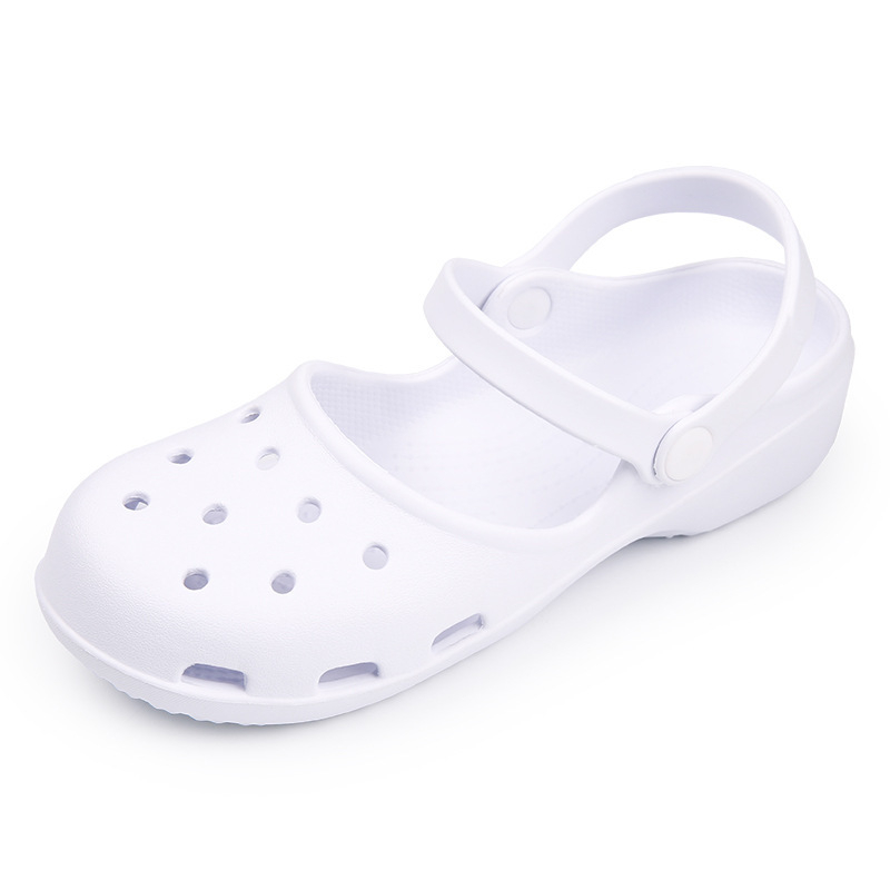 Pantofi EVA pentru asistenți medicali, încălțăminte casual ușoară cu partea superioară EVA și talpă EVA, talpă vulcanizată, vârf rotund