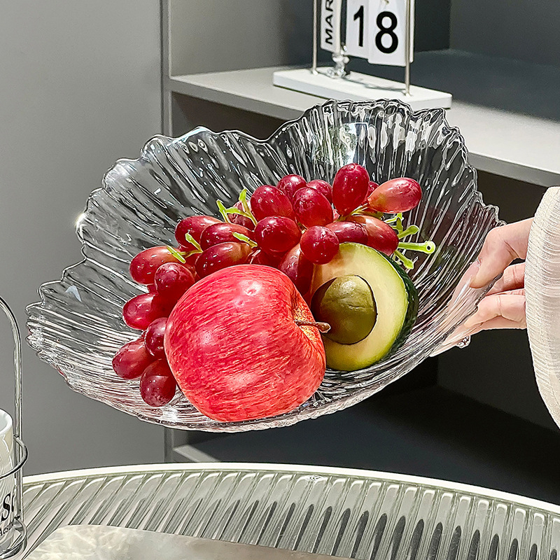 Plastični pladanj za voće u obliku latice – lagani luksuz stolni servis, skladištenje užine