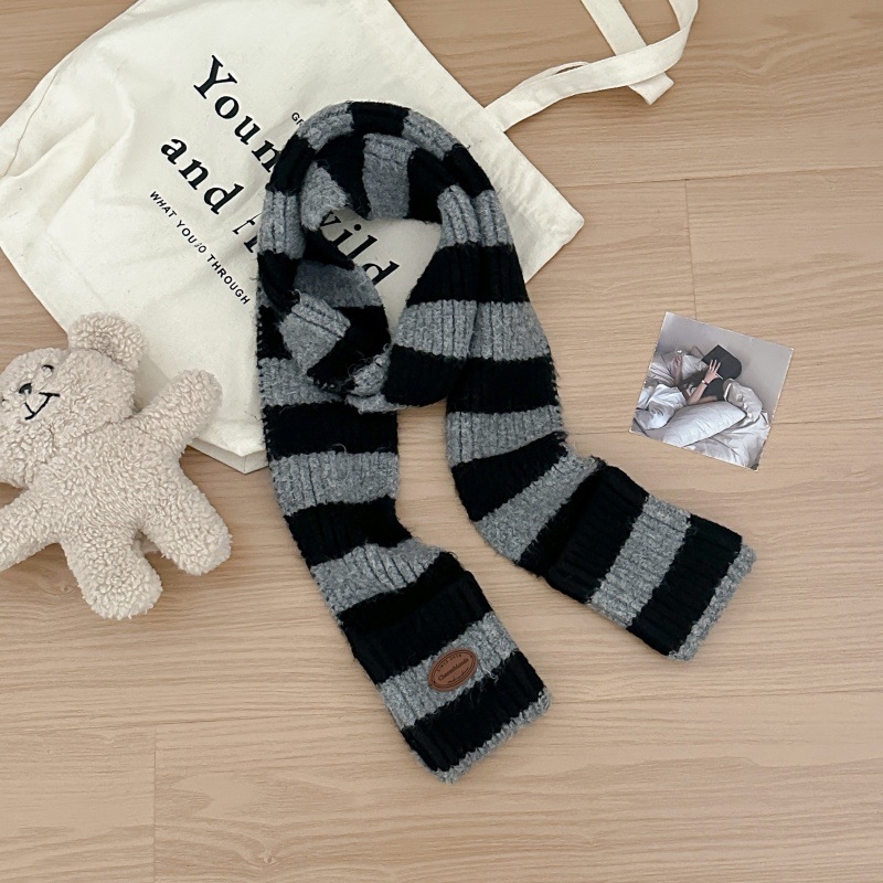 Ženski šal s džepom, vunena smjesa, ravno tkanje, zadržava toplinu, zima, svjež i sladak stil inspiriran korejskom modom