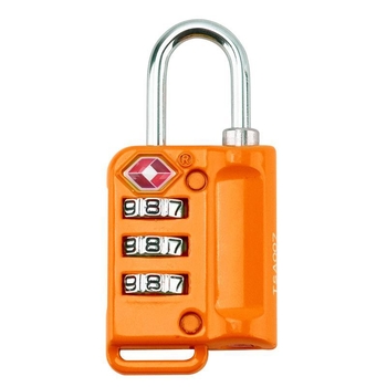 Lacăt pentru bagaje Munkees cu parolă TSA, Lacăt mic, Model 985, Stil universal, Număr produs F96J7T885M9SS9