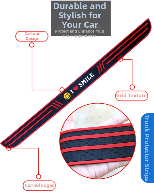 XGD zaštitna traka za prag automobila, PVC mekano ljepilo, dimenzije 525×45 mm i 385×45 mm, Model Opće namjene