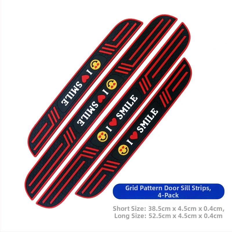 XGD zaštitna traka za prag automobila, PVC mekano ljepilo, dimenzije 525×45 mm i 385×45 mm, Model Opće namjene