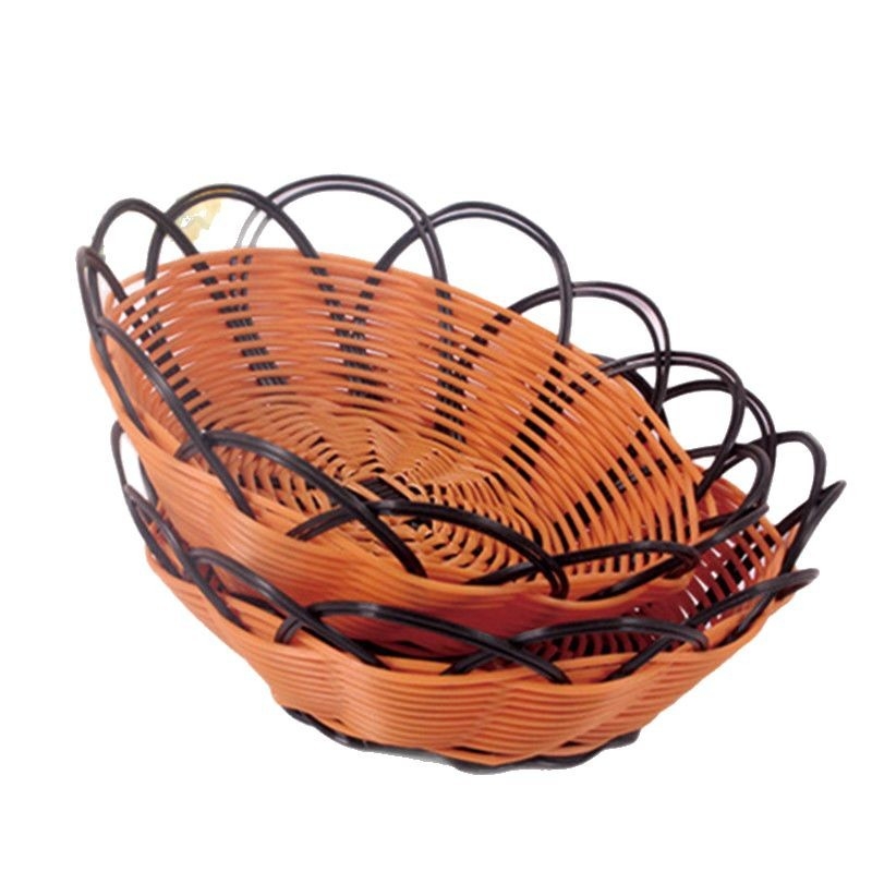 Platou din plastic pentru fructe și coș de depozitare pentru gustări – stil simplu, marca Yusiya, lansat în primăvara 2014