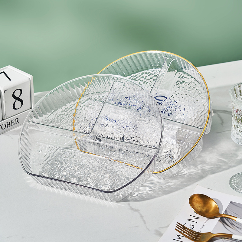 Farfurie din plastic pentru fructe Na Family, 2023, stil retro lux