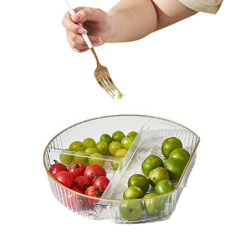 Farfurie din plastic pentru fructe Na Family, 2023, stil retro lux