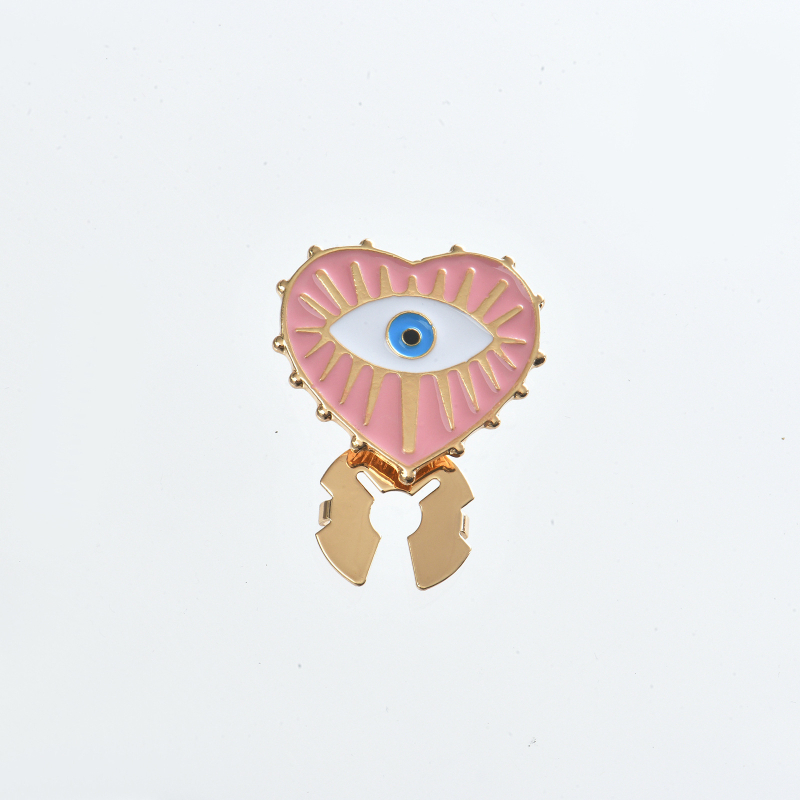 Mandzsettagombok ötvözetből, vintage stílus, gyémántcsiszolt kristály, kerek forma, kód 729-1