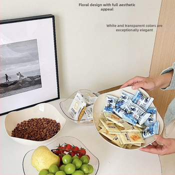 Ovocná tácka do obývačky – PET materiál, moderný minimalistický štýl, luxusný dizajn (Materiál: PET; Značka: Modesty; Kategória: ovocná miska; Uvedenie na trh: leto 2025)