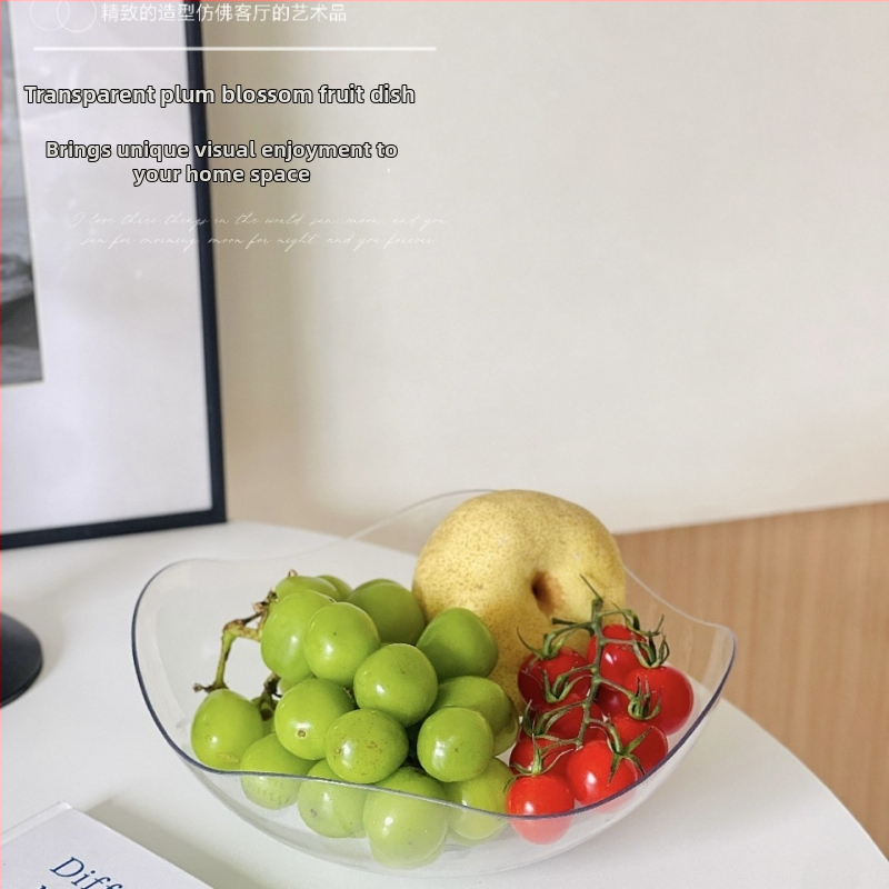 Ovocná tácka do obývačky – PET materiál, moderný minimalistický štýl, luxusný dizajn (Materiál: PET; Značka: Modesty; Kategória: ovocná miska; Uvedenie na trh: leto 2025)