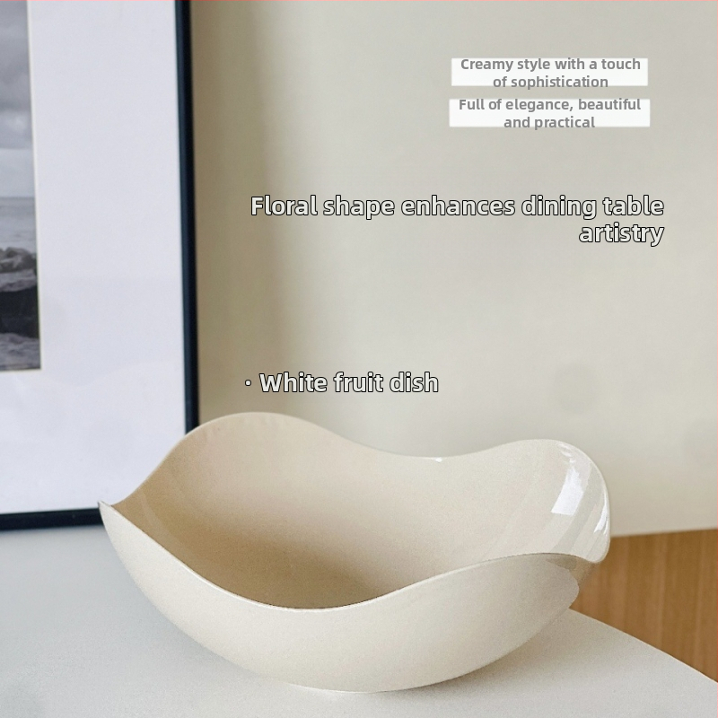 Ovocná tácka do obývačky – PET materiál, moderný minimalistický štýl, luxusný dizajn (Materiál: PET; Značka: Modesty; Kategória: ovocná miska; Uvedenie na trh: leto 2025)