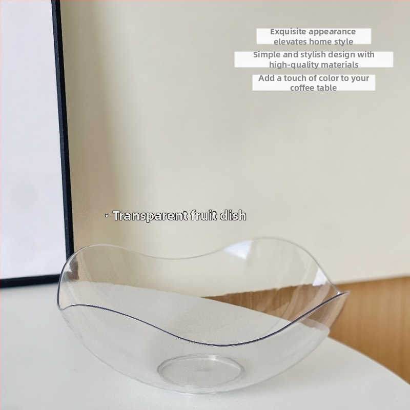 Ovocná tácka do obývačky – PET materiál, moderný minimalistický štýl, luxusný dizajn (Materiál: PET; Značka: Modesty; Kategória: ovocná miska; Uvedenie na trh: leto 2025)