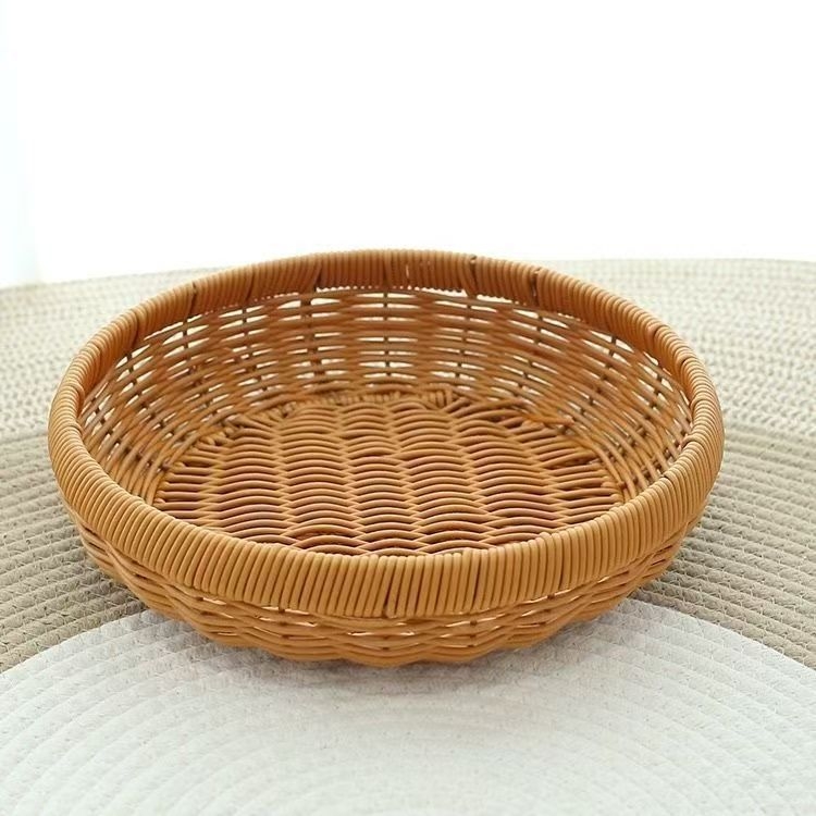 Плодова чиния, кръгла, пластмасова, Нов китайски стил, модерен минимализъм (Материал: пластмаса; Категория: плодова чиния; Стил: модерен минимализъм; Качество: първокласно)