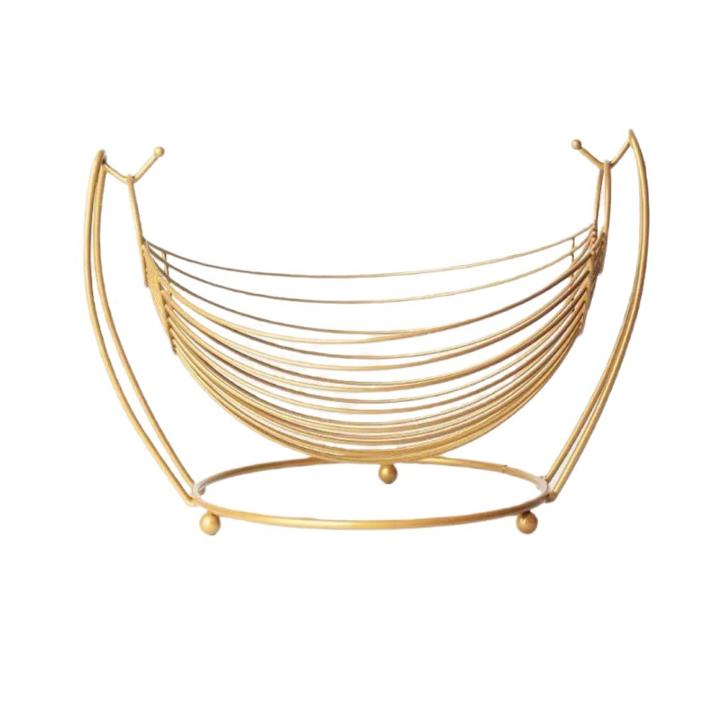 Кошница за плодове за съхранение на закуски за бюро — марка Chuangtai, въведена през 2023 г., модерен минималистичен стил, материал: Друго