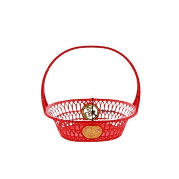 Cos de fructe din plastic, stil nou chinezesc, potrivit pentru cadouri, lansat toamna 2014