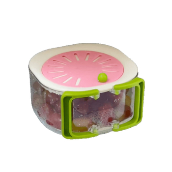 Пластмасова плодова чиния с кошница за измиване и кран, модел 2024 г., хранителен клас, първокласно качество, опростен стил