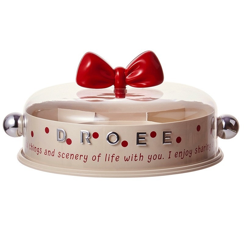 Hongyi kruhová otočná dóza na ovocie, PP+PET, model 01, prvá trieda