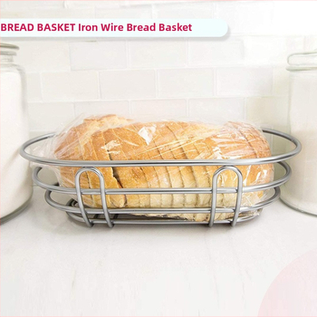 Ovalný koš na ovocie z nehrdzavejúcej ocele, európsky štýl, stolný dekor, Shangpinda