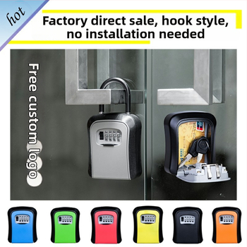 Mechanická skriňa na kľúče so zámkom G7, zliatina, priemer zámkovej tyče 7 mm, rozstup zámkovej tyče 40 mm, pre dekoratívne firmy