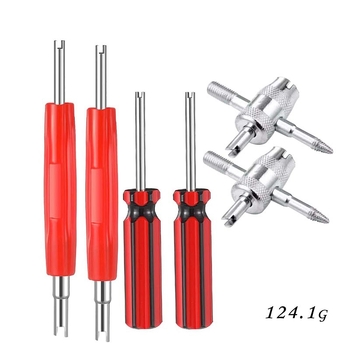 Četri vienā ventila vārsta atslēgu komplekts auto riepu remontam – ventila vārsta skrūvēšanas instruments (Izcelsme: Xian County; Zīmols: Nav; Galvenie pārdošanas reģioni: Citas; Pilnvarotas privātās zīmoles: Nē)