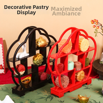 Stojan na dezerty, plastový, jednoduchý štýl; tanier na ovocie, značka Dessert