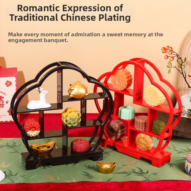 Stojan na dezerty, plastový, jednoduchý štýl; tanier na ovocie, značka Dessert