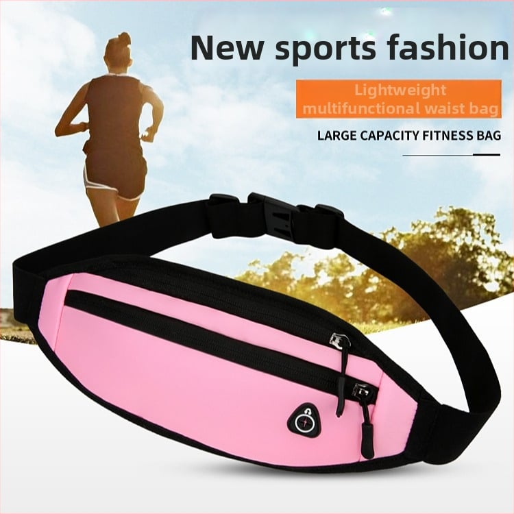 Unisex skriešanas jostas somiņa – pilsētas vienkāršs stils, crossbody, Oxford audums, elpojošs, 8 collu klēpjdatora ietilpība, poliestera oderes