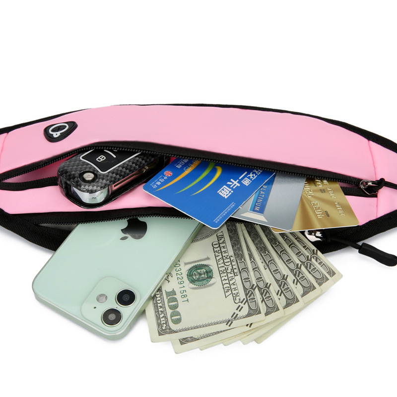 Unisex skriešanas jostas somiņa – pilsētas vienkāršs stils, crossbody, Oxford audums, elpojošs, 8 collu klēpjdatora ietilpība, poliestera oderes