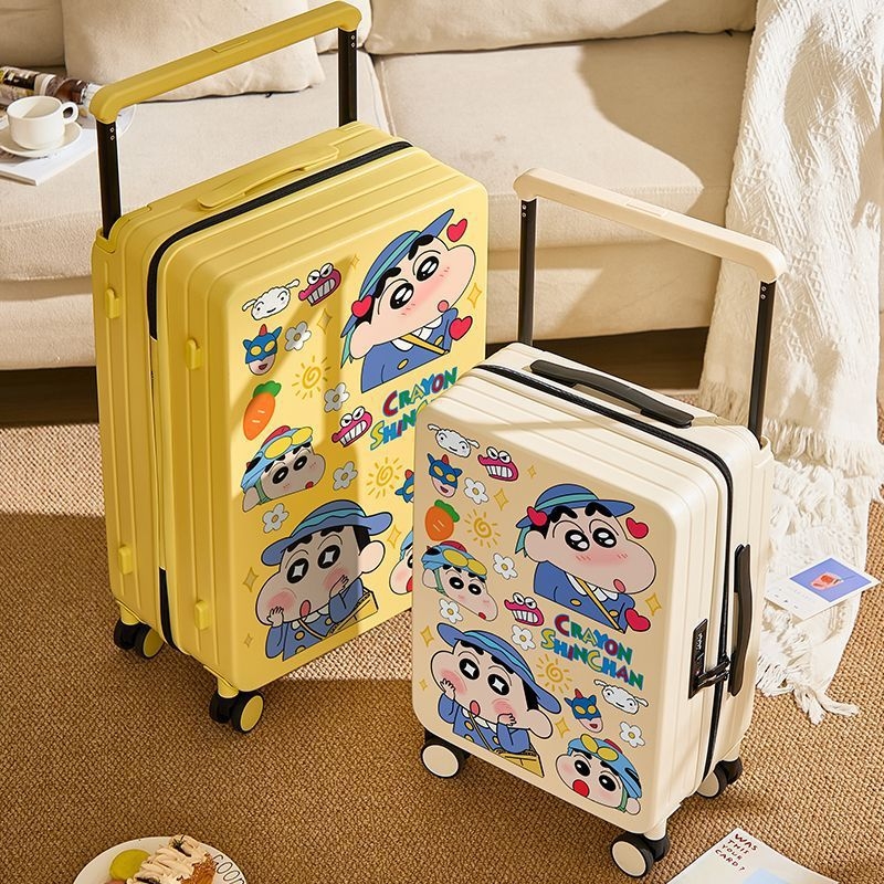 Ταξιδιωτικός σάκος με καρτούν στυλ, με περιστρεφόμενους τροχούς (ABS+PC; επεκτειόμενος; φερμουάρ; κλειδαριά τύπου λουκέτο)