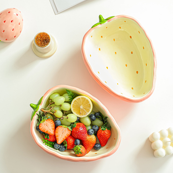 Ovocná miska Jingya - keramika, prvotriedna kvalita, svieži a roztomilý štýl
