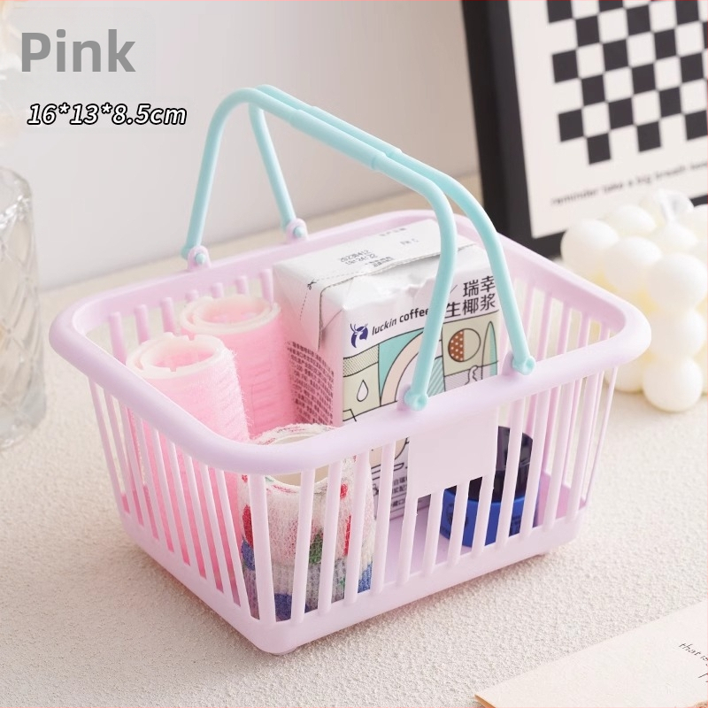 Roztomilý mini stolový úložný kôš — Mingtong, PP materiál; organizér pre kanceláriu a kozmetiku; pôvod Yiwu; moderný jednoduchý štýl