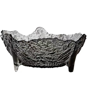 Yu Hua Стъклена чиния за плодове, прост стил, висококачествен продукт