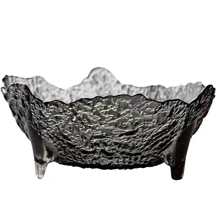 Yu Hua Стъклена чиния за плодове, прост стил, висококачествен продукт