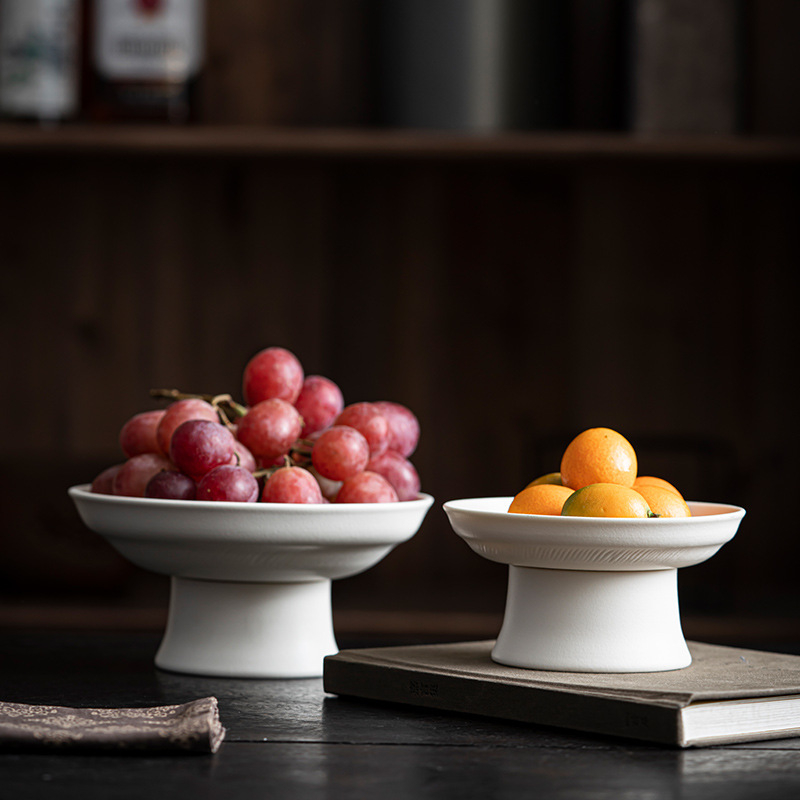 Porcelánový ovocný tanier, Dai artisan, retro štýl s ľahkým luxom