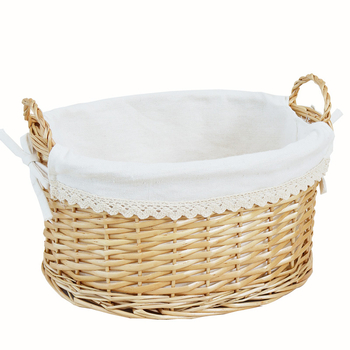 Ručne tkaný úložný košík; organizér na nočnú stolík/počítačový stôl pre kozmetiku, šperky a malé veci