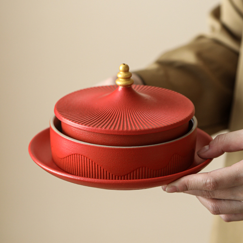 Порцеланова чиния за плодове, New Chinoiserie, Premium качество, марка First Gift