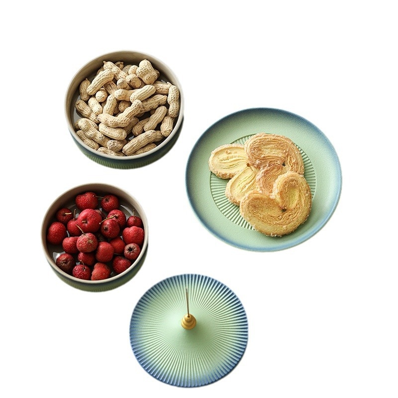 Порцеланова чиния за плодове, New Chinoiserie, Premium качество, марка First Gift