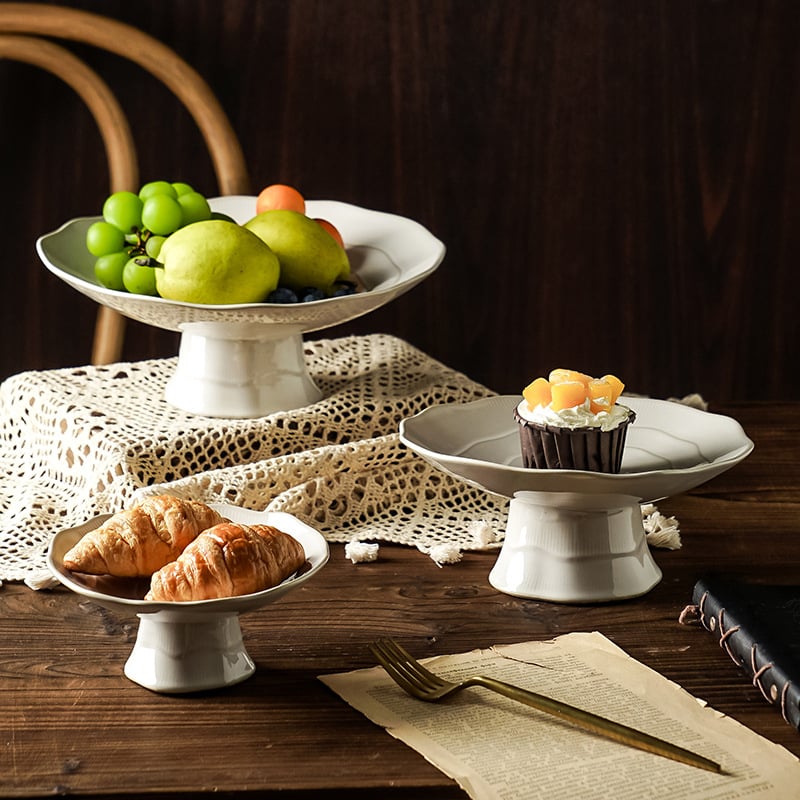 Порцеланова плодова чиния, японски стил, семпъл дизайн, пускане през лятото 2024