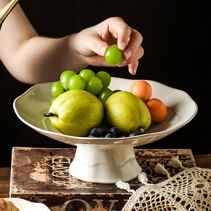 Порцеланова плодова чиния, японски стил, семпъл дизайн, пускане през лятото 2024