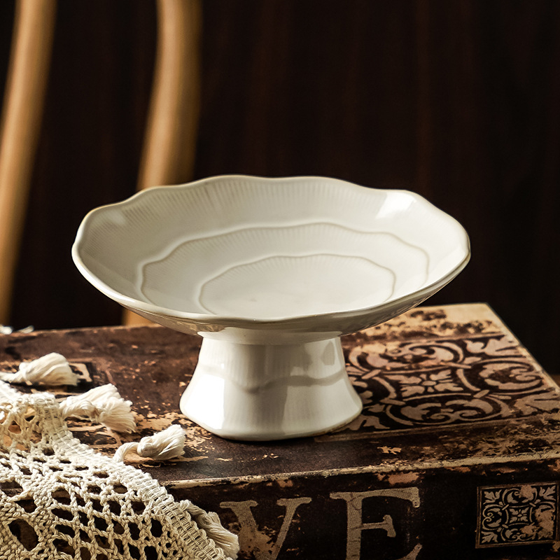 Порцеланова плодова чиния, японски стил, семпъл дизайн, пускане през лятото 2024