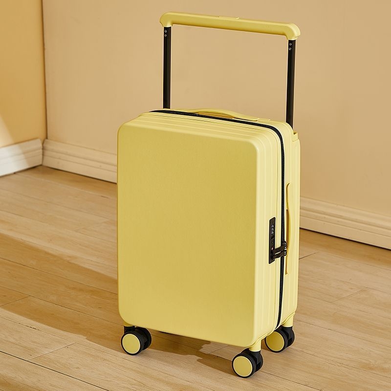 Αποσκευή ταξιδιού με φερμουάρ, Μεγάλη χωρητικότητα, Πολυεστέρας, Θήκη για ποτήρι, Ροδάκια παντός τύπου