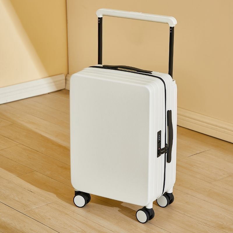 Αποσκευή ταξιδιού με φερμουάρ, Μεγάλη χωρητικότητα, Πολυεστέρας, Θήκη για ποτήρι, Ροδάκια παντός τύπου