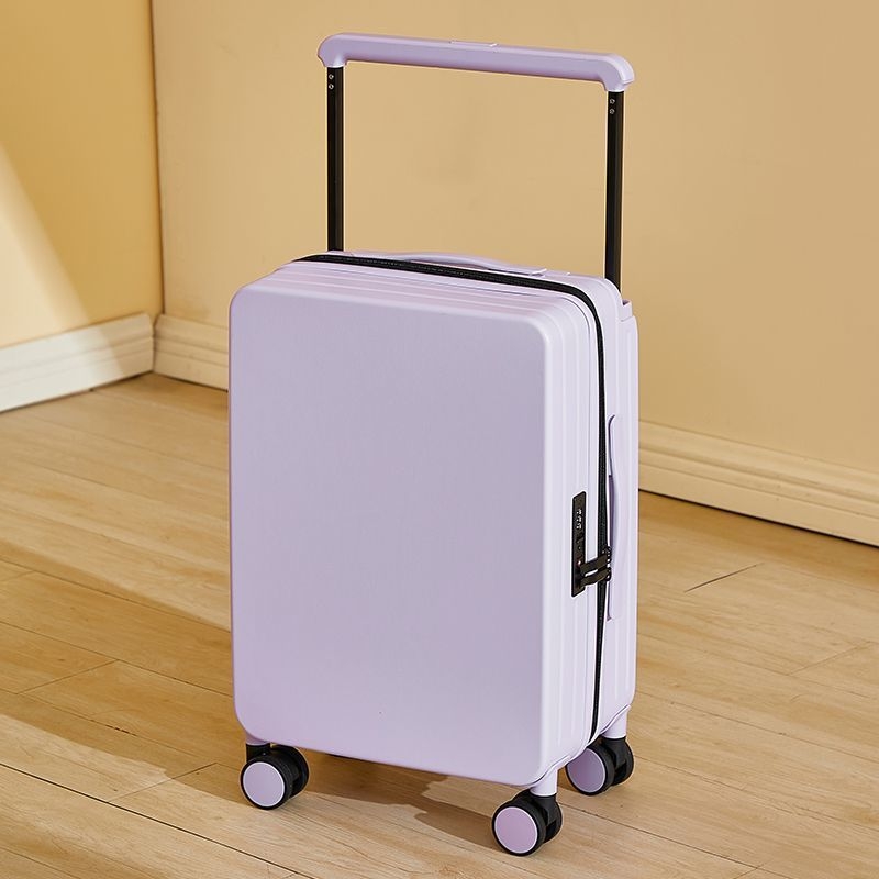 Αποσκευή ταξιδιού με φερμουάρ, Μεγάλη χωρητικότητα, Πολυεστέρας, Θήκη για ποτήρι, Ροδάκια παντός τύπου