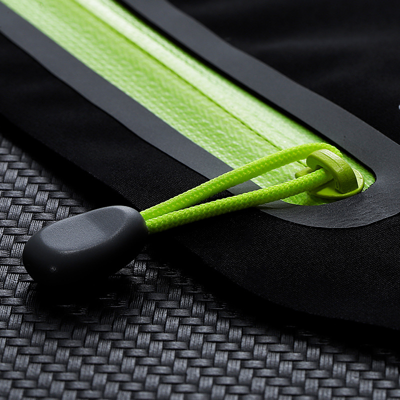 Songsotu Flat Waist Pack 001 – Nylon-Lycra sport deréktáska, uniszex, vízálló, cipzáros nyitás