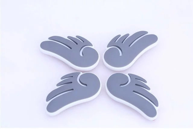 Deep Top Angel Wings silikonska antikolizijska traka za automobile — zaštita vrata, opća primjena, porijeklo Guangzhou