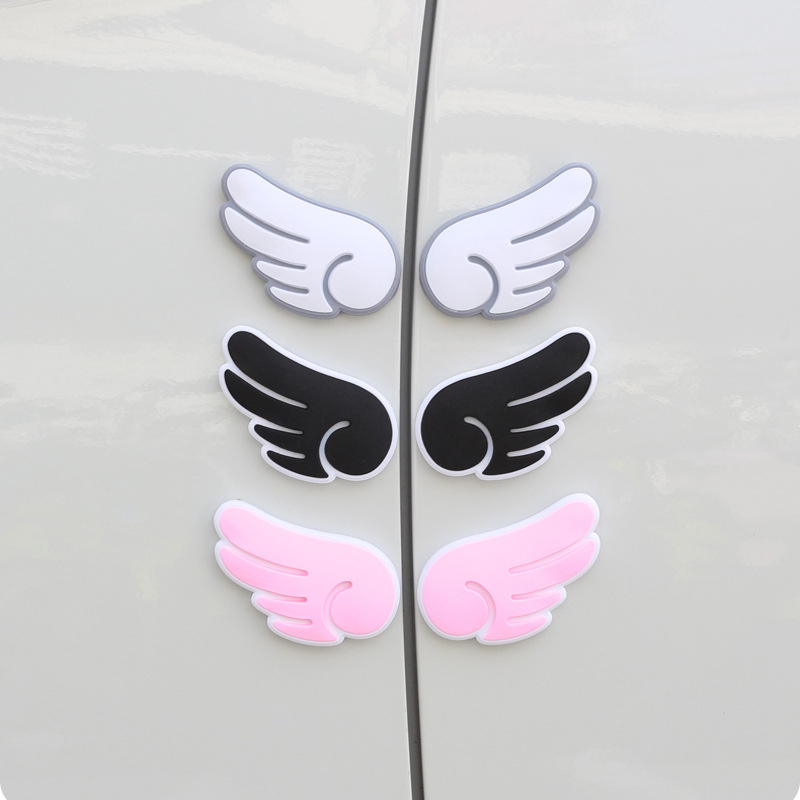 Deep Top Angel Wings silikonska antikolizijska traka za automobile — zaštita vrata, opća primjena, porijeklo Guangzhou