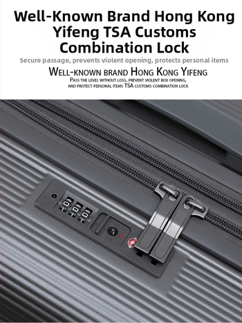 PC βαλίτσα ταξιδιού με επέκταση, χωρητικότητα 56–75 L, κλειδαριά TSA με κωδικό, ανθεκτική σε γρατζουνιές, αδιάβροχη, 4 τροχοί